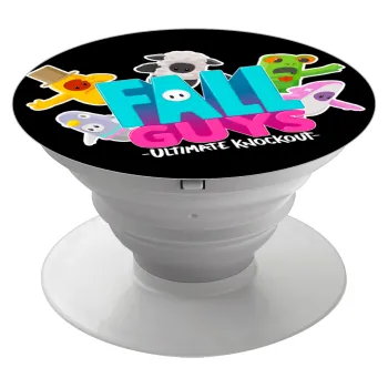 FALL GUYS, Phone Holders Stand  White Hand-held Mobile Phone Holder