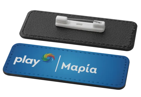 Play opap πρακτορείο — Name Tags/Badge Leather καρφίτσα πέτου (82x31mm)