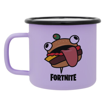 Fortnite Durr Burger, Κούπα Μεταλλική εμαγιέ ΜΑΤ Light Pastel Purple 360ml