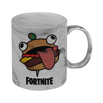 Fortnite Durr Burger, Mug ceramic marble style, 330ml