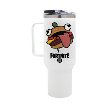 Fortnite Durr Burger, Mega Stainless steel Tumbler with lid, double wall 1,2L