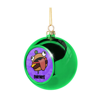 Fortnite Durr Burger, Χριστουγεννιάτικη μπάλα δένδρου Πράσινη 8cm