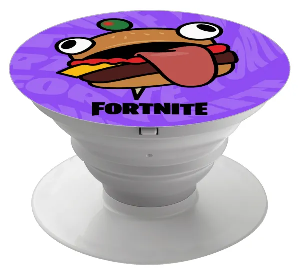 Fortnite Durr Burger — Phone Holders Stand  Λευκό Βάση Στήριξης Κινητού στο Χέρι