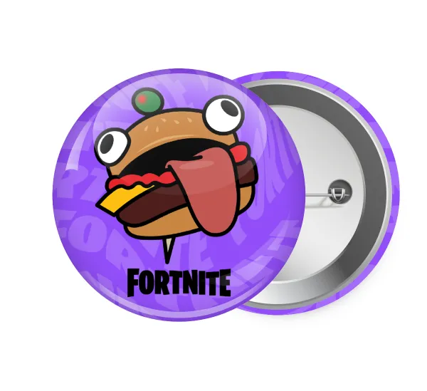 Fortnite Durr Burger — Pin badge, 7.5cm