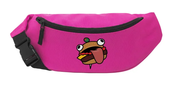 Fortnite Durr Burger — Unisex waist bag (banana) in PINK color with 2 pockets