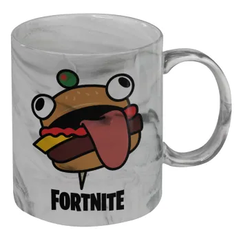 Fortnite Durr Burger, Κούπα κεραμική, marble style (μάρμαρο), 330ml