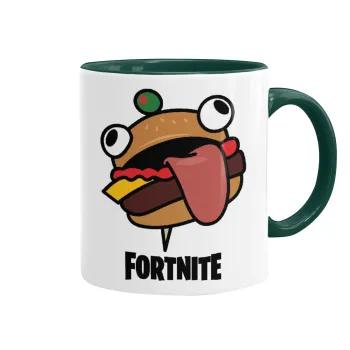 Fortnite Durr Burger, Mug colored green, ceramic, 330ml