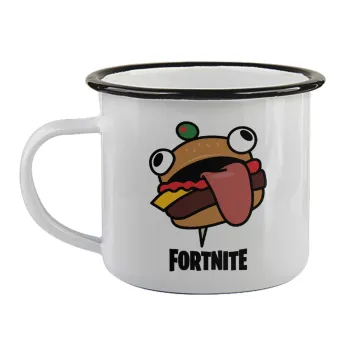 Fortnite Durr Burger, Κούπα εμαγιέ με μαύρο χείλος 360ml