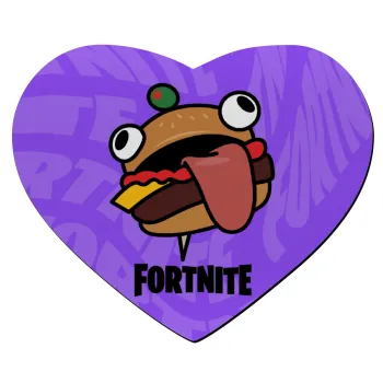 Fortnite Durr Burger, Mousepad heart 23x20cm