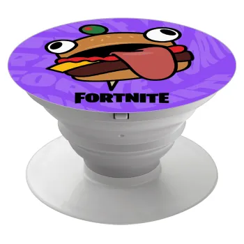 Fortnite Durr Burger, Phone Holders Stand  Λευκό Βάση Στήριξης Κινητού στο Χέρι