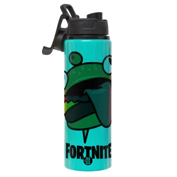 Fortnite Durr Burger, Metallic water bottle with safety lid, 850ml aluminum