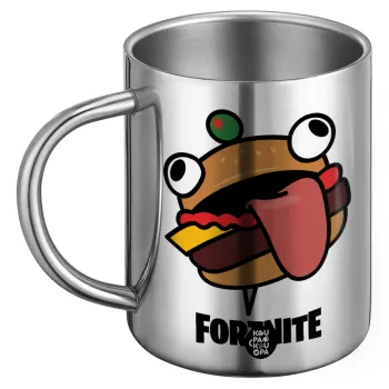 Fortnite Durr Burger, BIG Mug Stainless steel double wall (450ml)