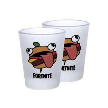 Fortnite Durr Burger, Σφηνοπότηρα γυάλινα 45ml του πάγου (2 τεμάχια)