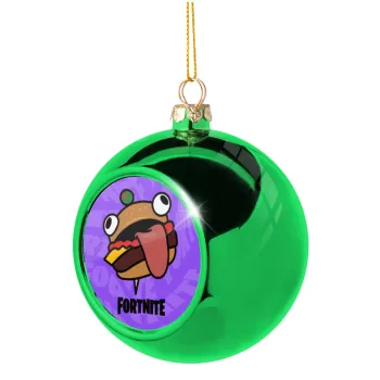 Fortnite Durr Burger, Green Christmas tree ornament ball 8cm