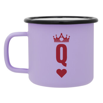 Queen, Κούπα Μεταλλική εμαγιέ ΜΑΤ Light Pastel Purple 360ml