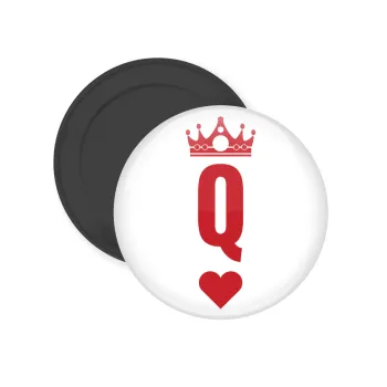 Queen, Μαγνητάκι ψυγείου στρογγυλό διάστασης 5cm