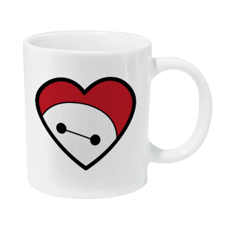 Baymax heart, Κούπα Giga, κεραμική, 590ml