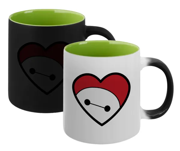 Baymax heart — Μαγική εσωτερικό πράσινη