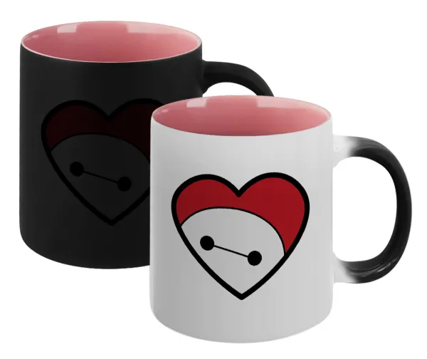 Baymax heart — Μαγική εσωτερικό ΡΟΖ