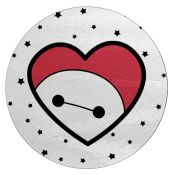 Baymax heart, Επιφάνεια κοπής γυάλινη στρογγυλή (30cm)