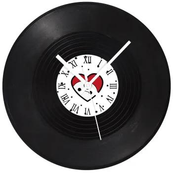 Baymax heart, Ρολόι τοίχου Βινύλιο (30cm)