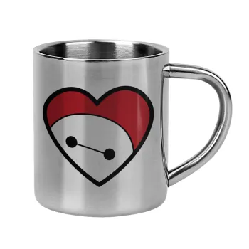 Baymax heart, Κούπα Ανοξείδωτη διπλού τοιχώματος 300ml