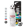 Soccer Metal mug thermos, double wall, 550ml