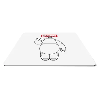 Baymax hi, Mousepad rect 27x19cm