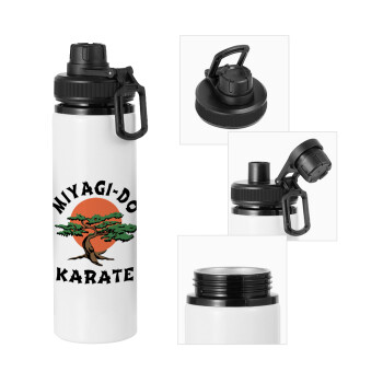 Miyagi-do karate, Μεταλλικό παγούρι νερού με καπάκι ασφαλείας, αλουμινίου 850ml