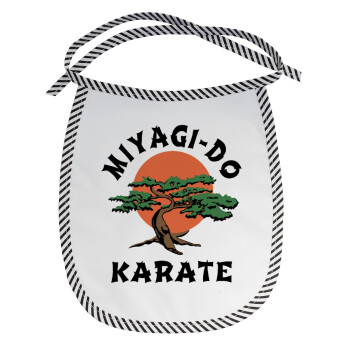 Miyagi-do karate, Σαλιάρα μωρού αλέκιαστη με κορδόνι Μαύρη