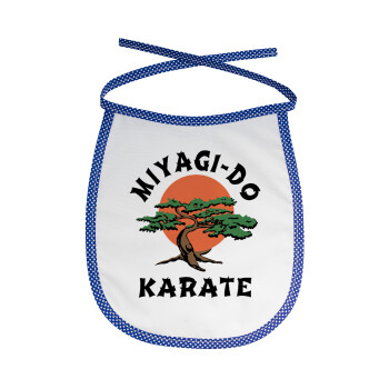 Miyagi-do karate, Σαλιάρα μωρού αλέκιαστη με κορδόνι Μπλε
