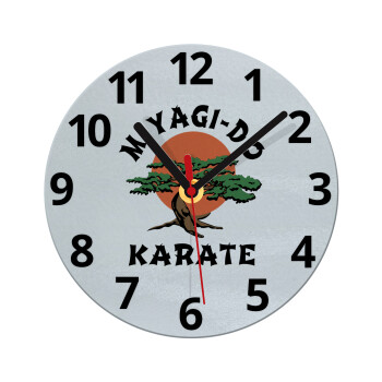 Miyagi-do karate, Ρολόι τοίχου γυάλινο (20cm)