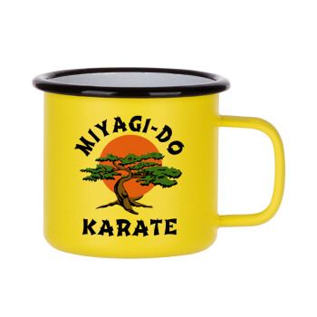 Miyagi-do karate, Κούπα Μεταλλική εμαγιέ ΜΑΤ Κίτρινη 360ml