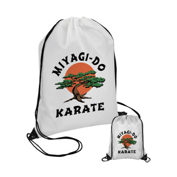 Miyagi-do karate, Τσάντα πουγκί με μαύρα κορδόνια (1 τεμάχιο)
