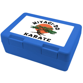 Miyagi-do karate, Children's cookie container BLUE 185x128x65mm (BPA free plastic)
