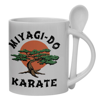 Miyagi-do karate, Κούπα, κεραμική με κουταλάκι, 330ml (1 τεμάχιο)