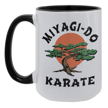 Miyagi-do karate, Κούπα Mega 15oz, κεραμική Μαύρη, 450ml