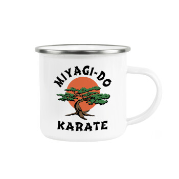 Miyagi-do karate, Κούπα Μεταλλική εμαγιέ λευκη 360ml