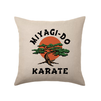Miyagi-do karate, Μαξιλάρι καναπέ ΛΙΝΟ 40x40cm περιέχεται το  γέμισμα
