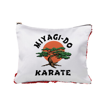 Miyagi-do karate, Τσαντάκι νεσεσέρ με πούλιες (Sequin) Κόκκινο