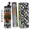 Πασχαλινή Λαμπάδα με Travel Tumbler θερμό (600ml, BPA free) & κερί αρωματικό πλακέ (30cm) (ΓΚΡΙ)