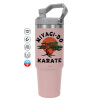 Pink color, 890ml (30oz) stainless Steel Tumbler with Handle