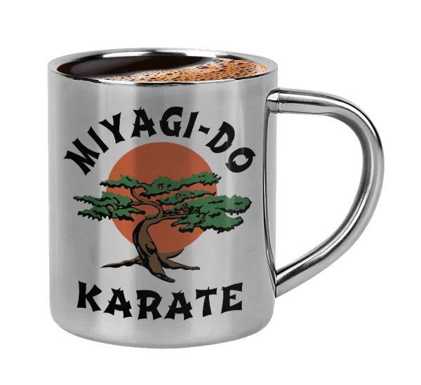 Miyagi-do karate — Κουπάκι μεταλλικό διπλού τοιχώματος για espresso (220ml)