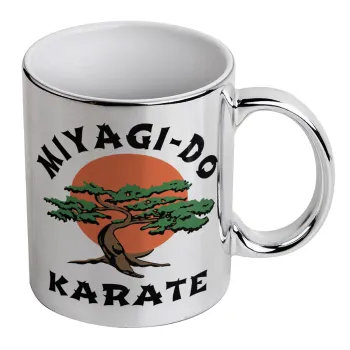 Miyagi-do karate, Κούπα κεραμική, ασημένια καθρέπτης, 330ml