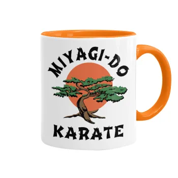 Miyagi-do karate, Κούπα χρωματιστή πορτοκαλί, κεραμική, 330ml