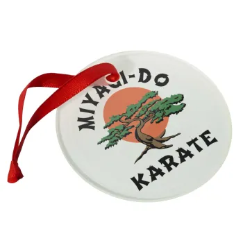 Miyagi-do karate, Christmas ornament glass 9cm
