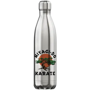 Miyagi-do karate, Μεταλλικό παγούρι θερμός Inox (Stainless steel), διπλού τοιχώματος, 750ml