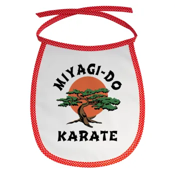 Miyagi-do karate, Σαλιάρα μωρού αλέκιαστη με κορδόνι Κόκκινη