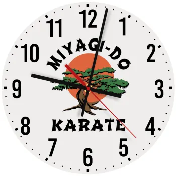 Miyagi-do karate, Ρολόι τοίχου ξύλινο (30cm)