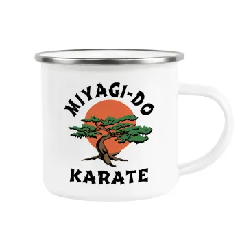 Miyagi-do karate, Κούπα Μεταλλική εμαγιέ λευκη 360ml